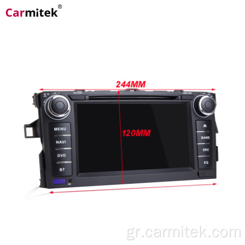 DVD GPS για την Toyota AURIS 2006-2011